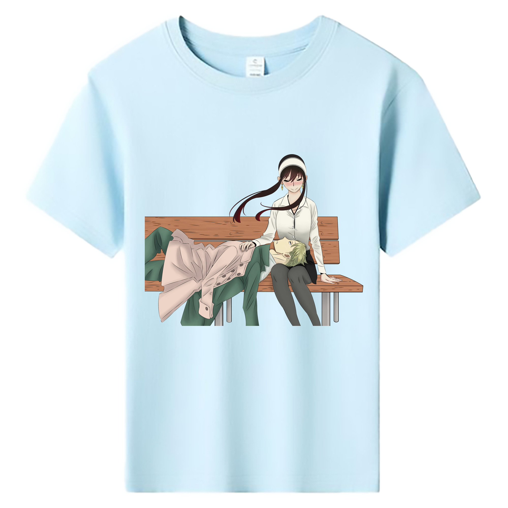 （画像用） SPY×FAMILY间谍家家酒 綿100％キッズTシャツ（フロントプリント）